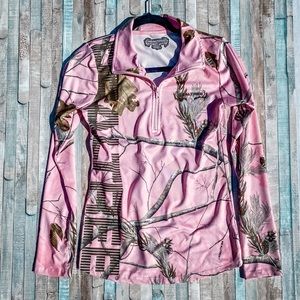 Realtree 1/4 Zip Athletic Top